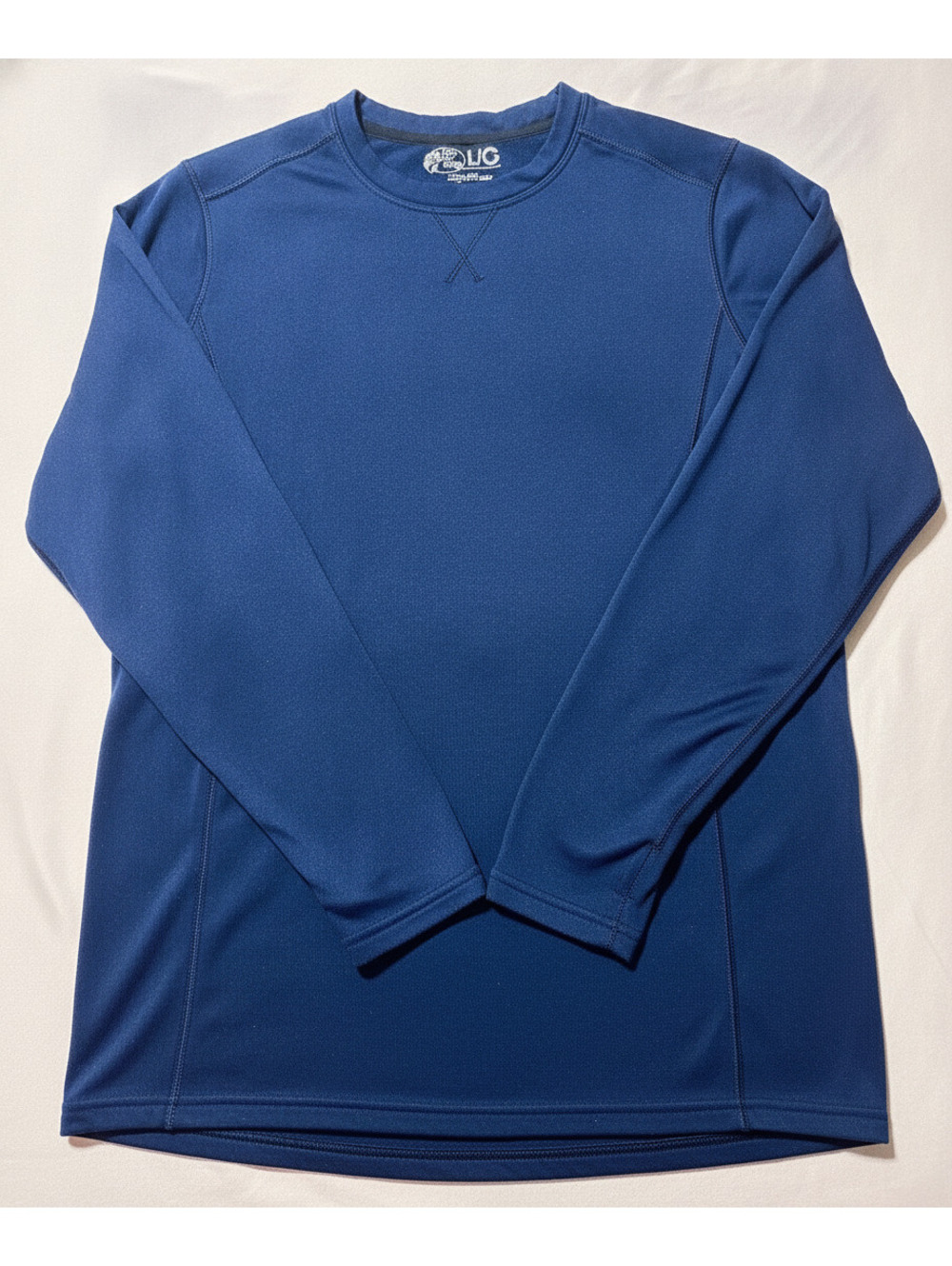 Bass Pro Shops L/G Black Long Sleeve Performance Shirt - Sle